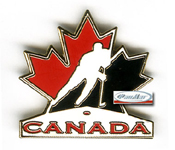 Значок федерация хоккея Канады
